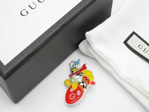 ＧＵＣＣＩ　グッチ　ディスニーコラボブローチ　Ag925　約9g　箱 保存袋　