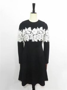 63589 Valentino ／ ヴァレンティノレースエンブロイダリー ワンピース