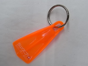 非売品当時物新品未使用品!! SWATCH SCUBA 200 Keychain Orange（半透明） / スウォッチ スクーバ200 キーホルダー オレンジ