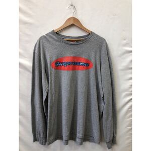 【Supreme】Ripple L/S Tee Heather Grey シュプリーム Lサイズ GRY 長袖Tシャツ 19fw ts202410