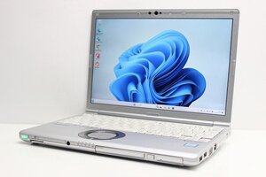 1円スタート ノートパソコン Windows11 WPS office搭載 ハイスペック Panasonic レッツノート CF-SV7 第8世代 Core i7 メモリ16GB SSD512GB