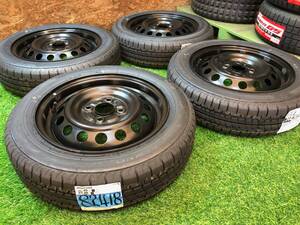 三菱純正 14inch × 155/65R14 PCD100 4穴 eKカスタム eKクロス eKワゴン eKスペース トッポ ミニキャブ