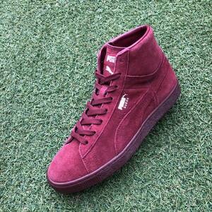 美品25 PUMA SUEDE MID プーマ スエードミッド HW56