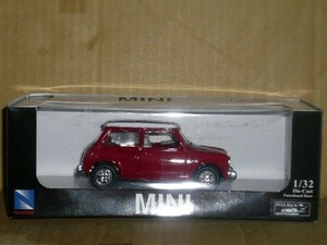 1/32 NewRay 1959 MINI COOPER 赤