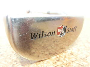 ♪Wilson ウィルソン Wilson Staff 8876 8870 Series スタッフ マレット L字パター 34インチ 純正スチールシャフト 中古品♪T1485