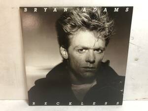 40503S 美盤 12inch LP★ブライアン・アダムス/BRYAN ADAMS/RECKLESS★AMP 28100