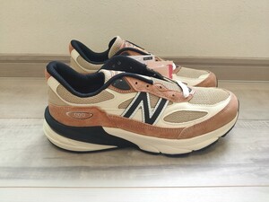 27.5cm 新品 NEW BALANCE ニューバランス U990TO6 茶 ブラウン BROWN 990V6 検 2002 9060 991 992 993 1500 M990 アメリカ製 USA製