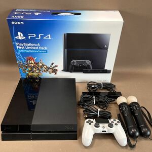 初期型PS4　PlayStation4 First Limited Pack with PlayStation Camera　CUHJ-10001　CUH-1000A CECH-ZCM1J 500GB 動作品 リモコン