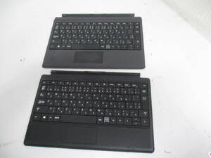 マイクロソフト Microsoft Surface キーボード／／Model:1654 /1535 /Surface／ 2点セット★動作品★NO:858