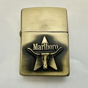 H027-000-000 ▲ Zippo ジッポー オイルライター Marlboro マルボロ タバコメーカー ロングホーンスター 水牛 他 喫煙具