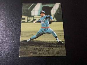 良品　カルビー75年　新美（日本ハム）No.844　プロ野球カード