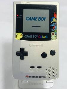 Nintendo 任天堂 ポケモン ポケットモンスター 金銀 記念 ゲームボーイカラー GBC 本体 GAME BOY COLOR 動作確認済 II-241224006