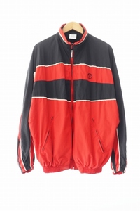 ヴェトモン VETEMENTS 20SS BLOCK COLOUR NYLON TRACK JACKET ブロック カラー ナイロン トラック ジャケット XS 赤 レッド ☆AA★241026