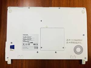 R7813A-YP+【PCパーツ】周辺機器 東芝 TOSHIBA dynabook RX73/TWA PRX73TWASR1E 裏面　パネル　ケース