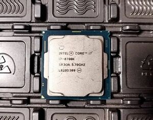 Intel Core i7-8700K 3.70GHz （第8世代） 送料無料 CPU