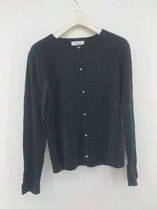 ◇ ZARA ザラ キッズ 子供服 コットン ニット 長袖 カーディガン サイズ 13-14 164cm ブラック メンズ E