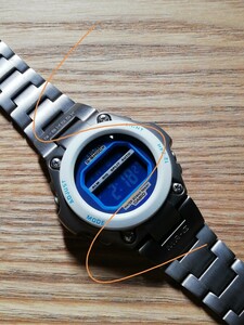 G-SHOCK　CASIO　MRG-100T　『インデックス・ブルー反転文字・ベゼルカスタム』初代　チタン　ジーショック カシオ　