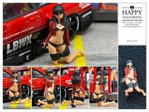 1:64　スナイパー　美女　フィギュア　水着　トミカサイズ　ジオラマ　MINI GT LBWK 日本未発売マテル ミニカー カーズ MATTEL