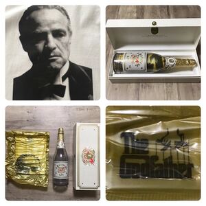 ★新品★ Godfather × BAPE Marlon Brando Tシャツ Mサイズ a bathing ape ゴッドファーザー エイプ ベイプ Champagne bottle m330