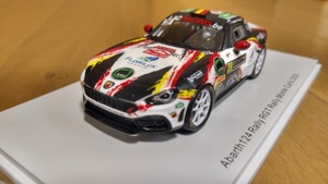 即決　Spark　FIAT　アバルト　124　RGT　ラリー　モンテカルロ　2020　＃39　1/43　絶版　レア