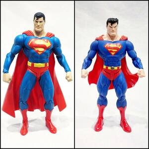 DCダイレクト スーパーマン アクションフィギュア2個セット SUPERMAN DC COMICS 