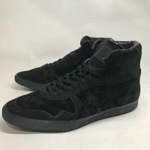 限定!レア! 貴重 日本製 オニツカタイガー ファブレ ニッポン ハラコ 黒 26cm THK418 / onitsuka tigar FABRE NIPPON / MADE IN JAPAN