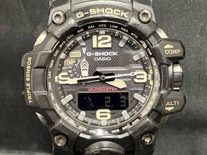 CASIOカシオ／G‐SHOCK ジーショック　マッドマスター GWG-100 腕時計　電波ソーラー