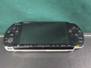 ジャンク　PSP本体　PSP3000　ブラック　本体のみ　封印シールなし　動作不良　①