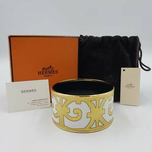 x/x/M082-556/30000　HERMES エルメス エマイユ バングル ブレスレット 袋・箱付き