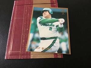 未開封開封品　金枠　カルビー83年　香川（南海）No.677　プロ野球カード　レアブロック　美品