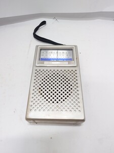 【ジャンク】SANYO 三洋 FM/AMアンティークコンパクトラジオ RP-5060　昭和レトロ サンヨー　ラジオ