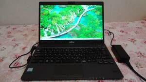 【薄型/超軽量】富士通 13.3インチFull-HD 液晶ノートPC LIFEBOOK UHシリーズ FMVWC2U27 Core-i5 8250U MS Office 外付けDVDドライブ付