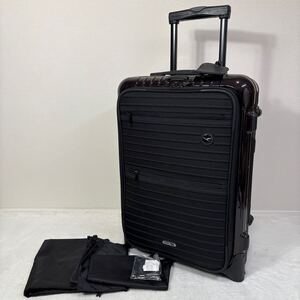 希少・美品・機内持ち込み○ RIMOWA Lufthansa BOLERO リモワ　ルフトハンザ　ボレロ　2輪　35O L 37L キャリーケース トランク　付属付き