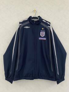 UMBRO ENGLAND ウィンドブレーカー XL Nationwide ヴィンテージ 90s アンブロ イングランド代表 ナイロンジャケット 在原みゆ紀 柴田ひかり