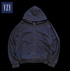 送料無料 新品 XL 2022s Yeezy Gap ZIP UP HOODIE TAPESTRY NAVY ネイビー フーディ デッドストック