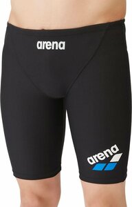 1565782-ARENA/ジュニア ボーイズ 競泳トレーニング水着 スイムスパッツ ハーフレッグ 練習用/R140