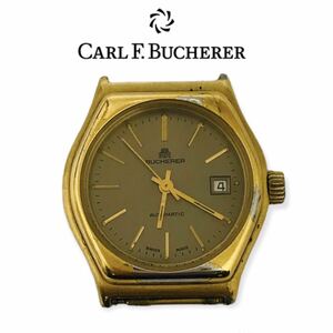 ★激レア★ BUCHERER カール F ブヘラ 自動巻き レディース 腕時計 稼働品 スイス製 アンティーク ヴィンテージ ブシュラー 時計 希少品