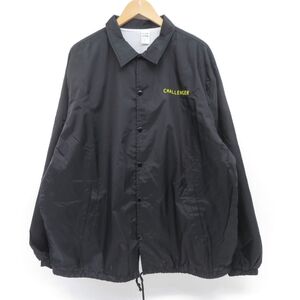 131s CHALLENGER チャレンジャー SHADOW COACH JACKET コーチジャケット サイズXL ※中古