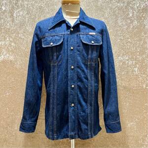 70’s 80’s Sedge Field デニム シャツ ジャケット 検索: 古着 ラングラー Wrangler ヒッピー Hippie ビンテージ 70年代 80年代 USA