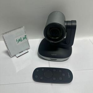 「S41_10T」Logicool ロジクール ビデオカンファレンス HDカメラ V-U0035 中古　カメラ本体のみ　リモコンつき　ケーブル無し(240609)