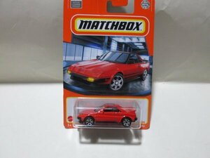 トヨタ　MR-2 1984 赤　送料290円