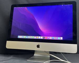 【動作OK♪】Apple iMac 2015 21.5インチ (A1418)[Core i5 5250U 1.6GHz/RAM:8GB/HDD:1TB]Montery 動作品