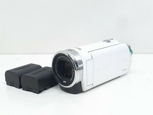 H161-S3-15025 JVCケンウッド Everio エブリオ GZ-E117-W ビデオカメラ 現状品3