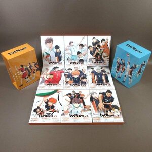 K413●第1期「ハイキュー!! 初回生産限定版」Blu-ray全9巻セット アニメイト特典全巻収納BOX付き