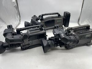 ◯SONY ビデオカメラ 1.DSR-250 2.AJ-D400 3.DSR-500WS 三台まとめ売り　ソニー　業務用ビデオカメラ