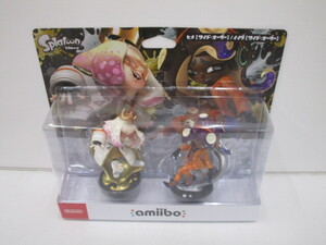 G1121-2Y/ 未開封 ニンテンドー amiibo アミーボ テンタクルズセット ② スプラトゥーン ヒメ サイド・オーダー イイダ サイド・オーダー