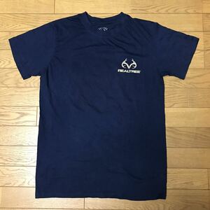 REALTREE MEN’S SHORT SLEEVE T-SHIRTS size-M(着丈69身幅50) 中古 送料無料 NCNR