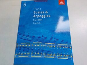 3P0531◆楽譜 Piano Scales & Arpeggios (from 2009) Grade 5 ABRSM☆