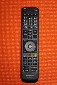 ★【中古良品】Ｈｉｓｅｎｓｅ：テレビ用リモコン EN3M39 EN-32964HS EN-32954HS他（EN3AE39H）★