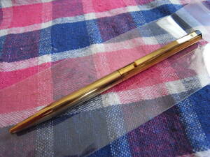 U.S.A製　SHEAFFER／シェーファー ツイスト式 ボールペン GOLD ERECTRO PLATED ゴールド